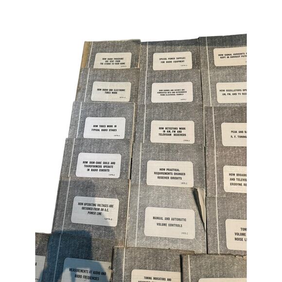 National Radio Institute Pioneer Home Study Reference Booklets (26) TV AM READ - Picture 6 of 10